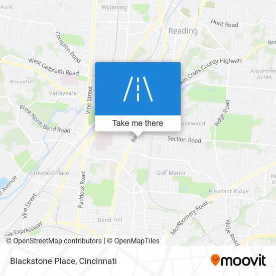 Blackstone Place map