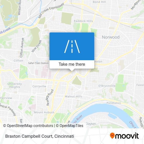 Braxton Campbell Court map