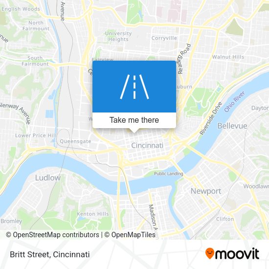 Mapa de Britt Street