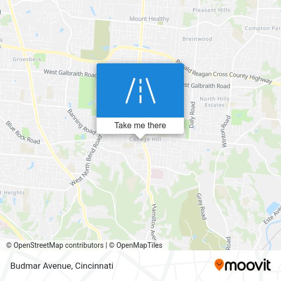 Mapa de Budmar Avenue