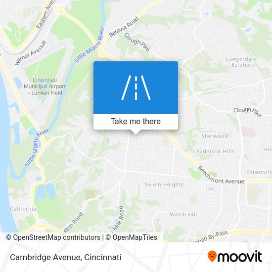 Cambridge Avenue map