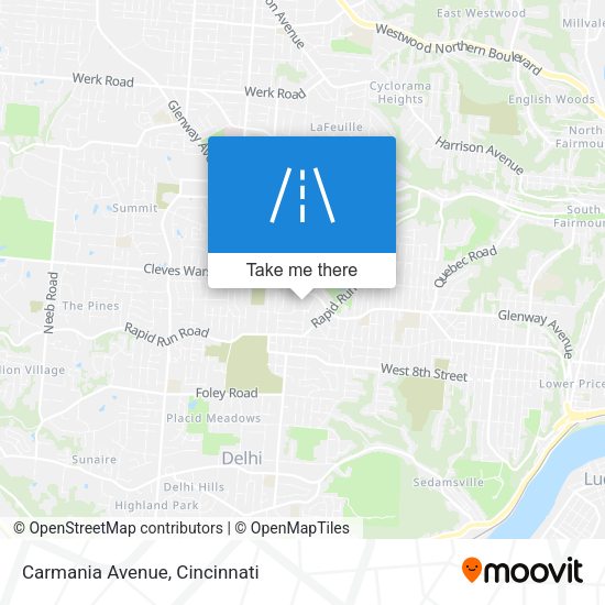 Mapa de Carmania Avenue