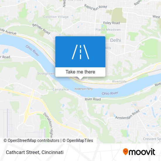 Mapa de Cathcart Street