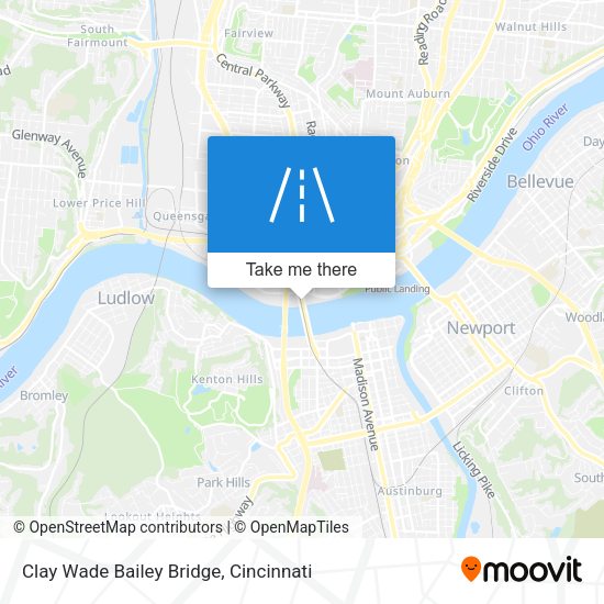 Mapa de Clay Wade Bailey Bridge