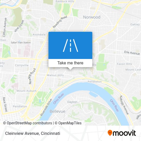 Cleinview Avenue map