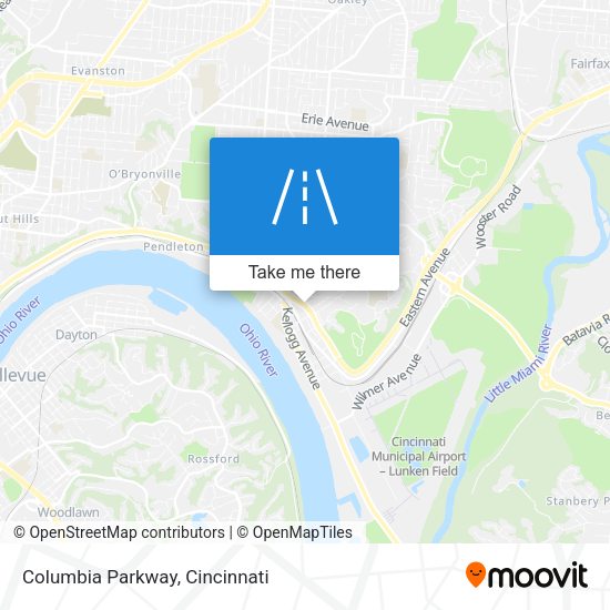 Columbia Parkway map