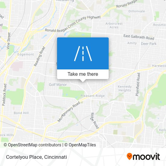 Mapa de Cortelyou Place