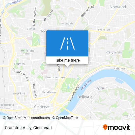 Mapa de Cranston Alley