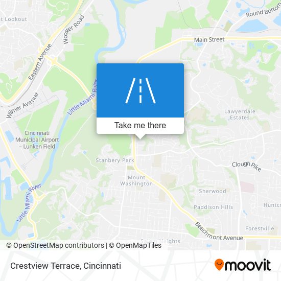 Crestview Terrace map