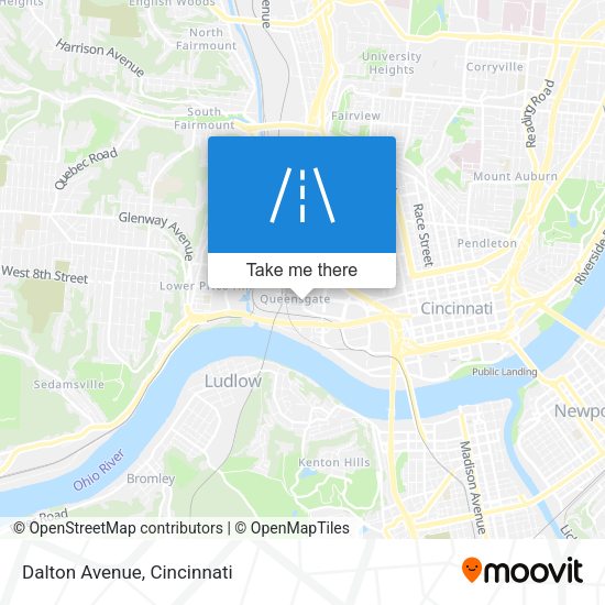 Mapa de Dalton Avenue