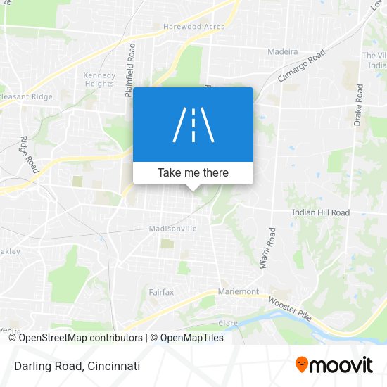 Mapa de Darling Road