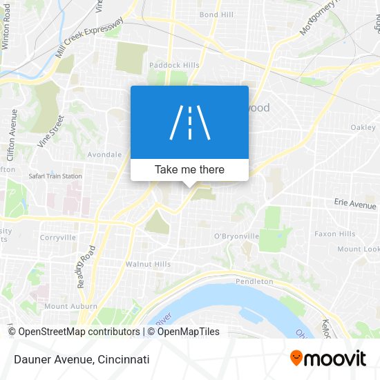 Mapa de Dauner Avenue