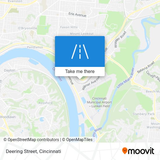 Mapa de Deering Street