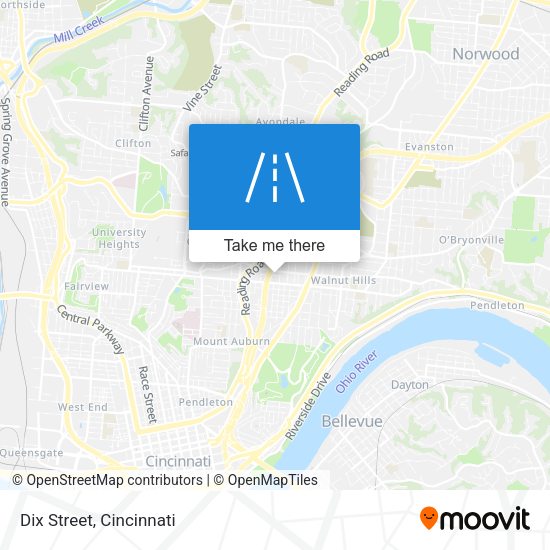 Mapa de Dix Street