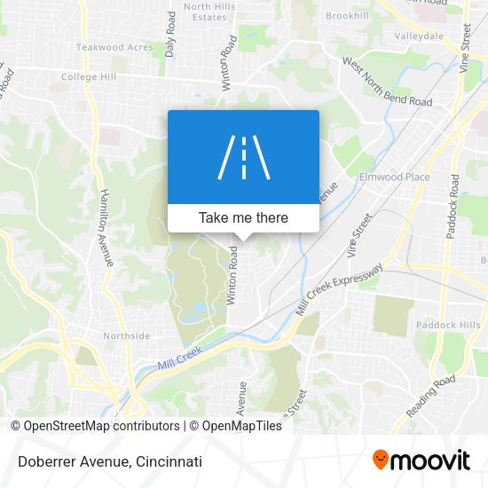 Mapa de Doberrer Avenue