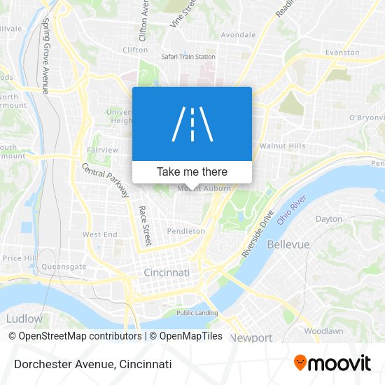 Mapa de Dorchester Avenue