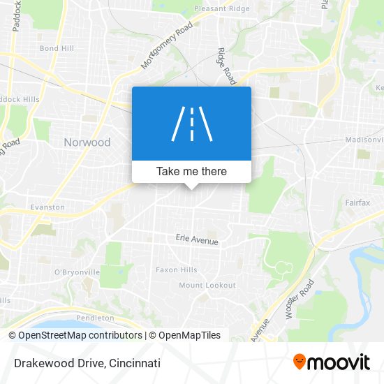 Drakewood Drive map