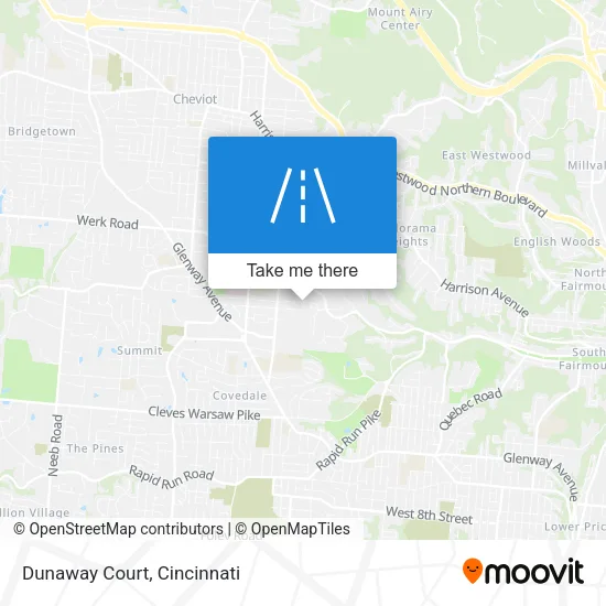 Mapa de Dunaway Court