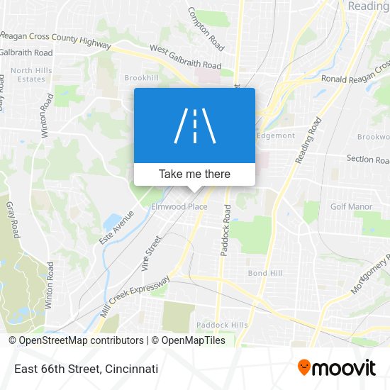 Mapa de East 66th Street