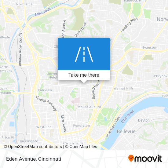 Mapa de Eden Avenue