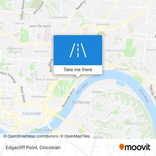 Edgecliff Point map