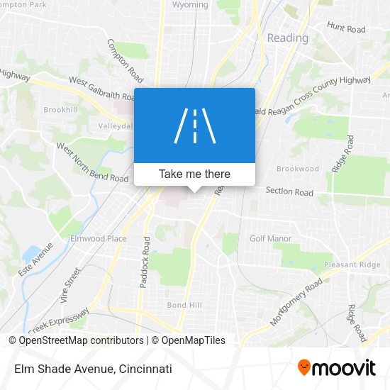 Mapa de Elm Shade Avenue
