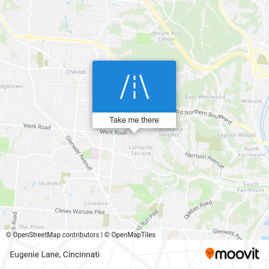Mapa de Eugenie Lane