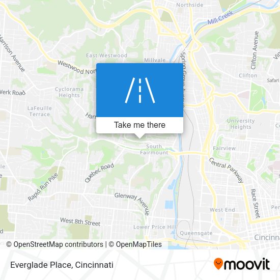 Mapa de Everglade Place