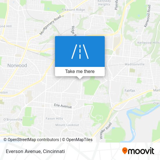 Mapa de Everson Avenue