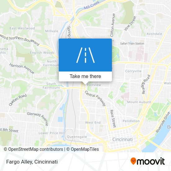 Mapa de Fargo Alley