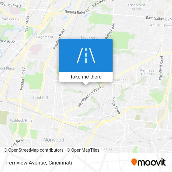 Mapa de Fernview Avenue