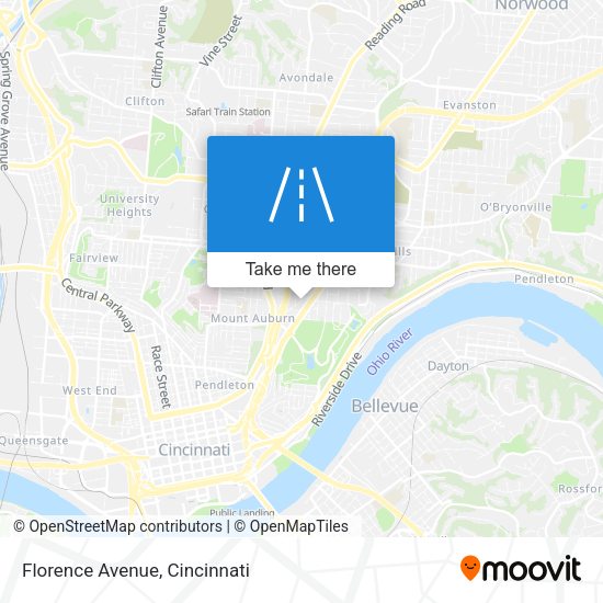 Mapa de Florence Avenue