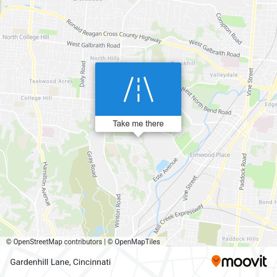 Mapa de Gardenhill Lane