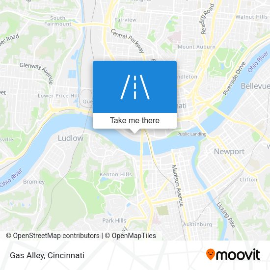 Mapa de Gas Alley