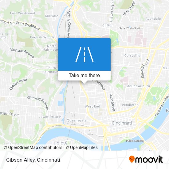 Mapa de Gibson Alley