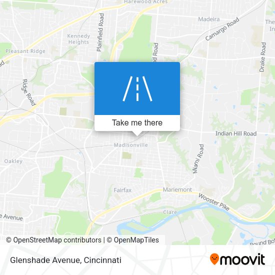 Glenshade Avenue map