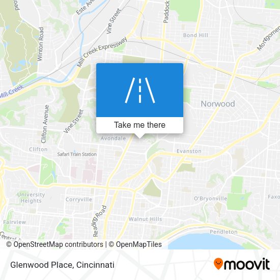 Mapa de Glenwood Place