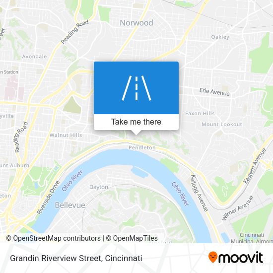 Mapa de Grandin Riverview Street