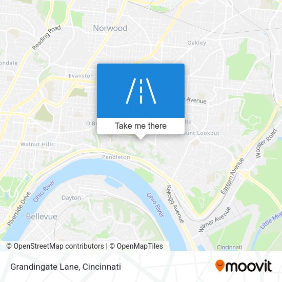 Mapa de Grandingate Lane