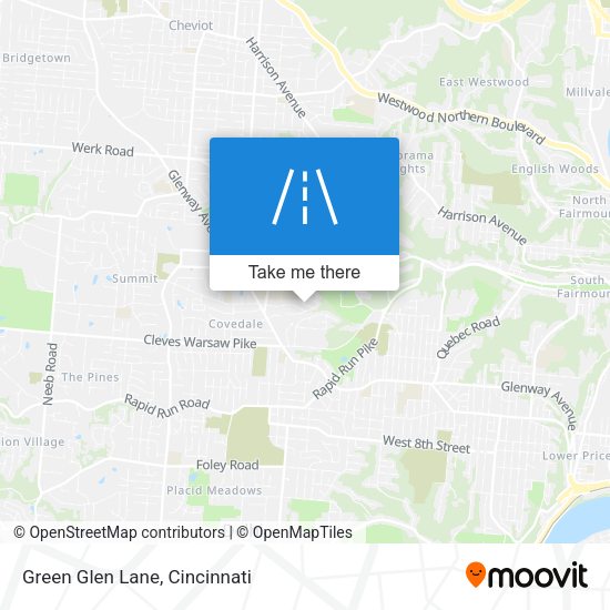 Mapa de Green Glen Lane