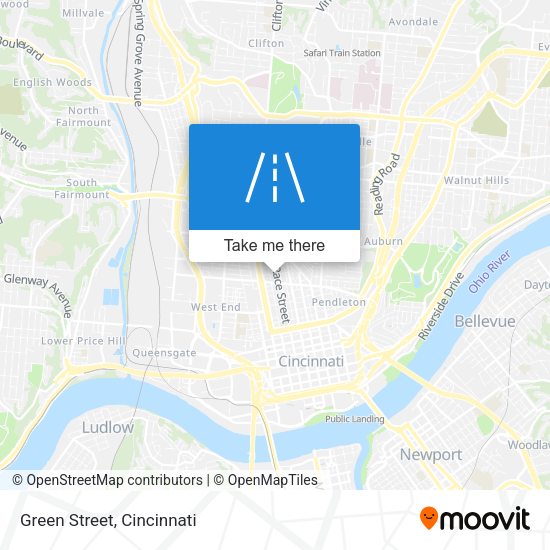 Green Street map