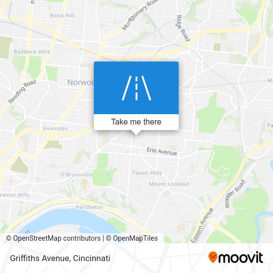 Mapa de Griffiths Avenue