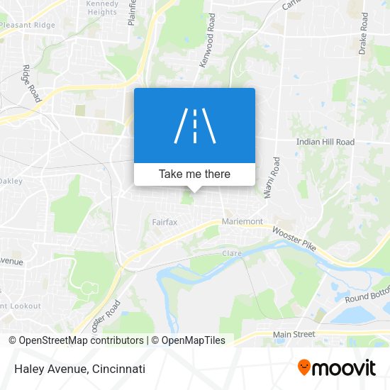 Mapa de Haley Avenue
