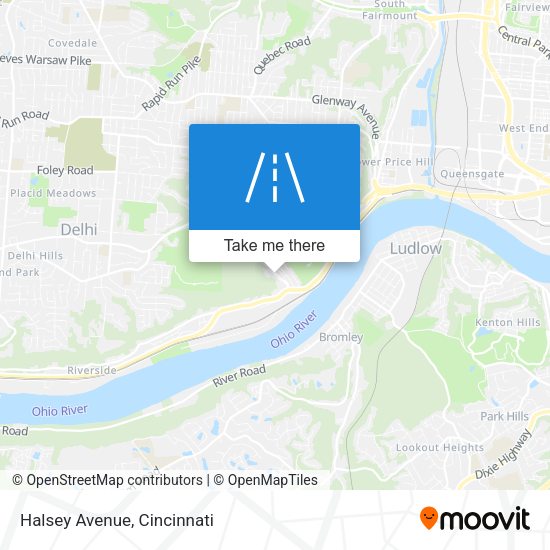 Mapa de Halsey Avenue