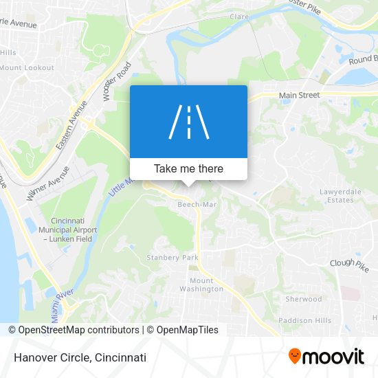Mapa de Hanover Circle