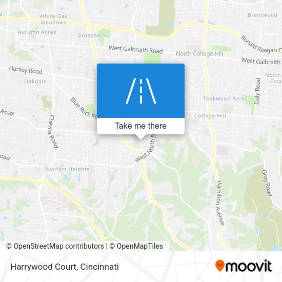 Mapa de Harrywood Court