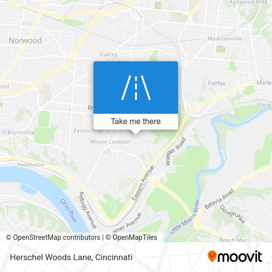 Mapa de Herschel Woods Lane