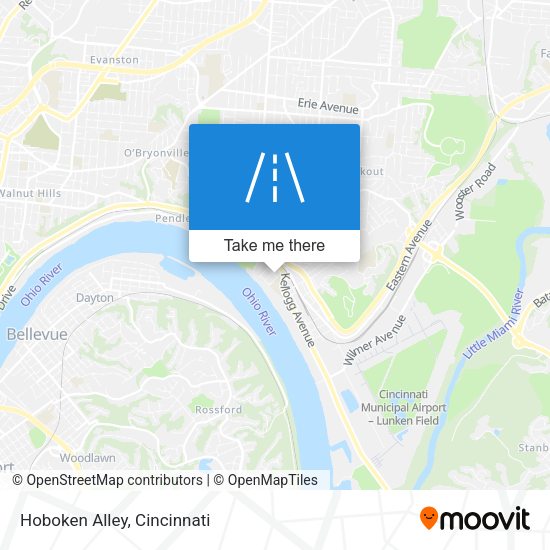 Mapa de Hoboken Alley