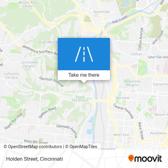 Mapa de Holden Street