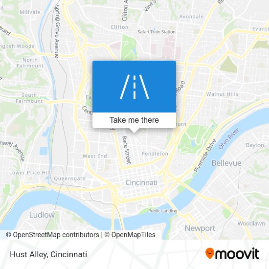 Mapa de Hust Alley